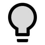 Bulb SVG Icon
